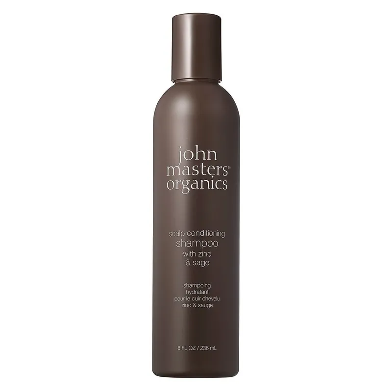 John Masters Organics Scalp Conditioning Shampoo with Zinc & Sage 236ml Kausialennus