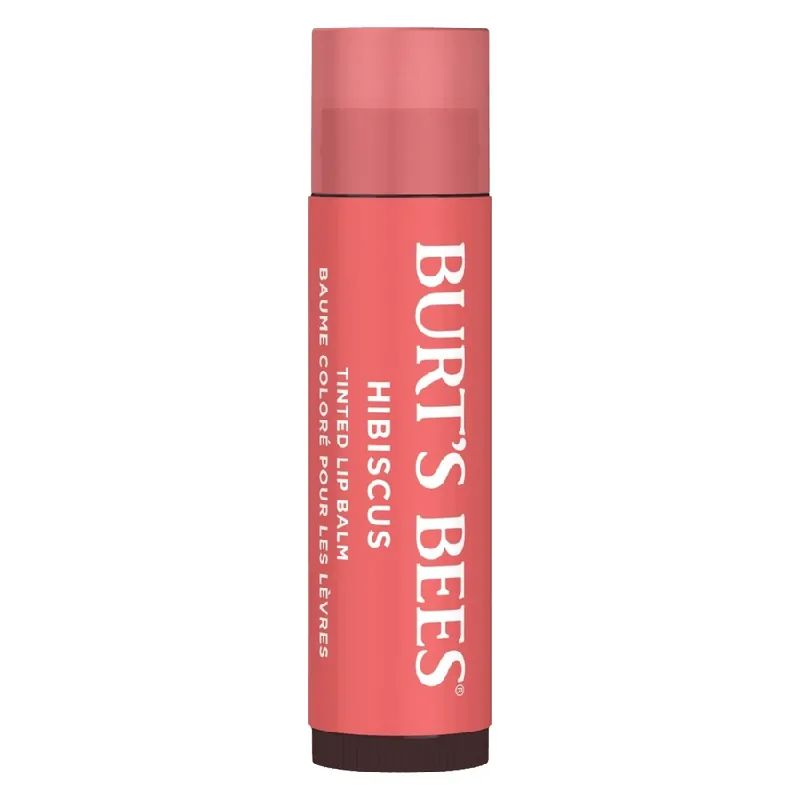 Burt's Bees  Tinted Lip Balm Hibiscus 4,25g Edullinen
