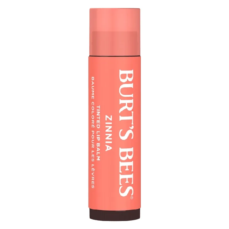 Burt's Bees Tinted Lip Balm Zinnia 4,25g Korkea Laatu