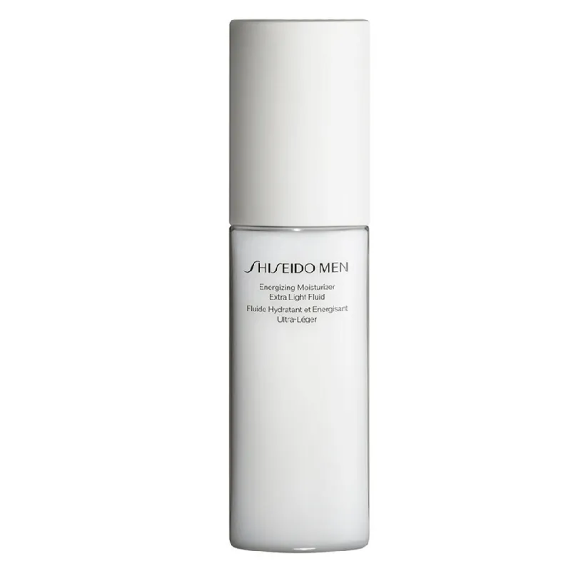 Shiseido Men Energizing Moisturizer Extra Light Fluid 100 ml Uutuus