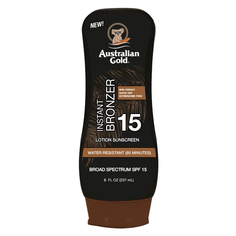 Australian Gold  Instant Bronzer Lotion with Bronzer SPF15 237ml Eniten Myyty