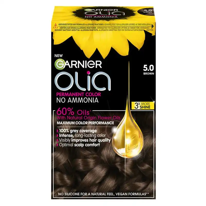 Garnier  Olia – 5.0 Brown Viikonlopputarjous