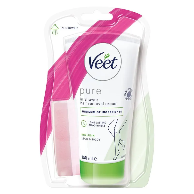 Alennus Veet  Pure In-Shower Hair Removal Cream 150 ml