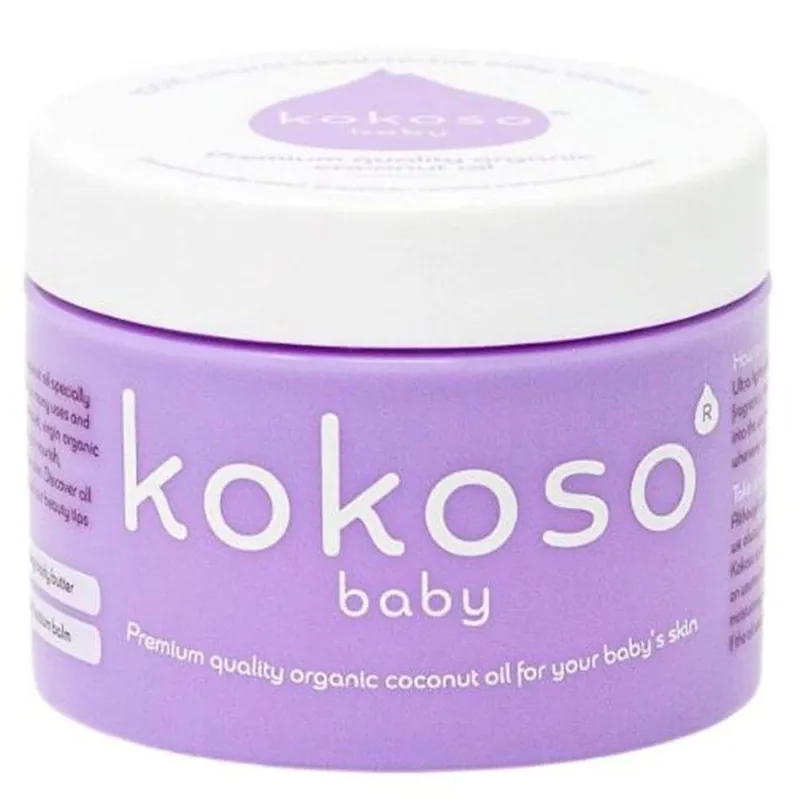 Kokoso Baby  Organic Coconut Oil 70 g Kausialennus