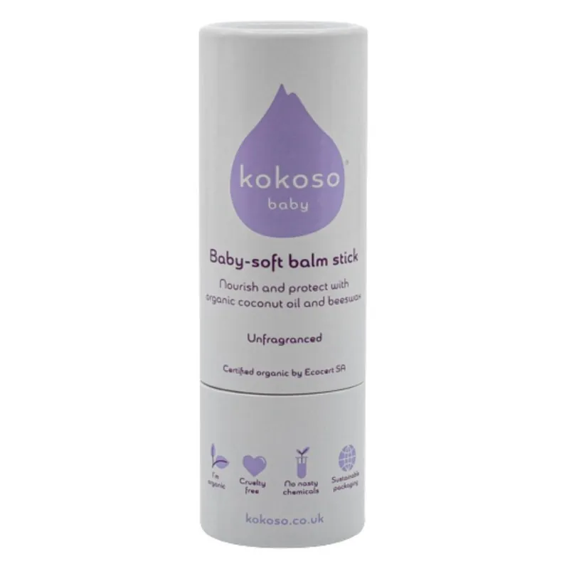 Kokoso Baby Twist Up Unfragranced Balm 13 g Uusi Kokoelma