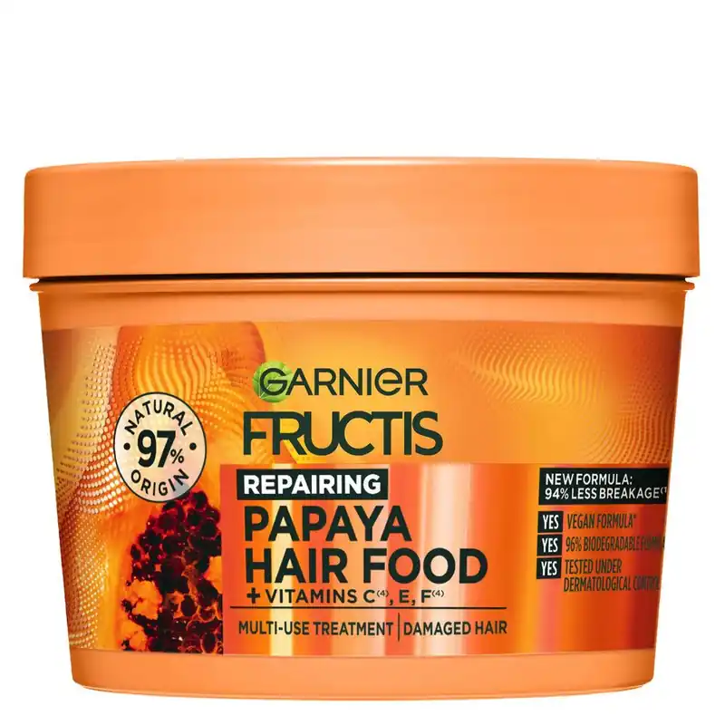 Garnier  Fructis Hair Food Papaya Mask 400 ml Kuuma Tarjous