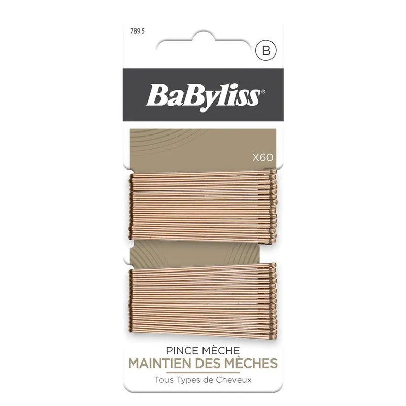 BaByliss Accessories  Hairpins 60 kpl – Brown Edullinen Hinta