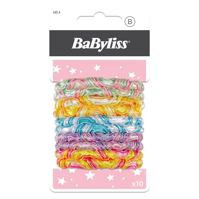 BaByliss Accessories  Colored Kids Hair Ties 10 kpl Alennettu Hinta