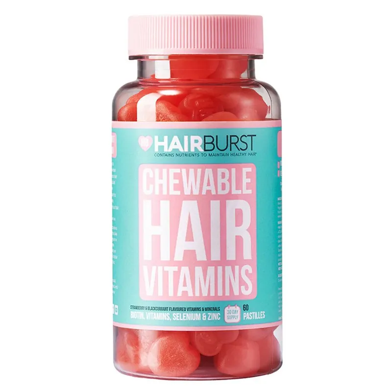 Asiakkaiden Suosikki Hairburst  Chewable Hair Vitamins 60 kpl