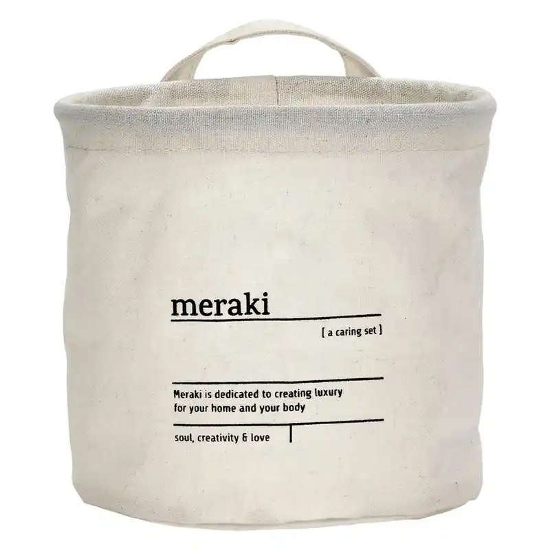 Älä Missaa Meraki  Storage Basket Caring White