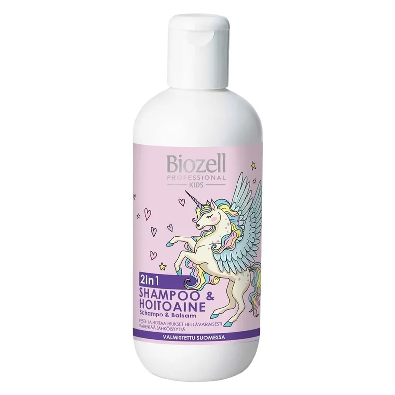 Biozell  Kids 2-in-1 Shampoo & Conditioner 300 ml Merkkituote