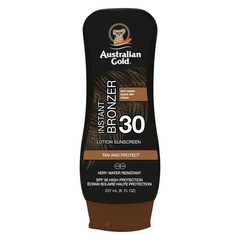 Australian Gold  Lotion Sunscreen With Instant Bronzer SPF30 237ml Tukkuhinta