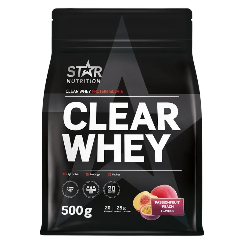 Star Nutrition  Clear Whey Passionfruit Peach 500g Kuuma Tarjous