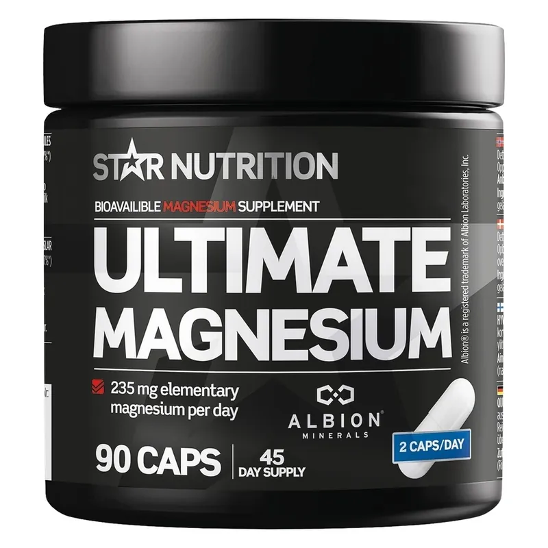 Eniten Myyty Star Nutrition  Ultimate Magnesium 90pcs