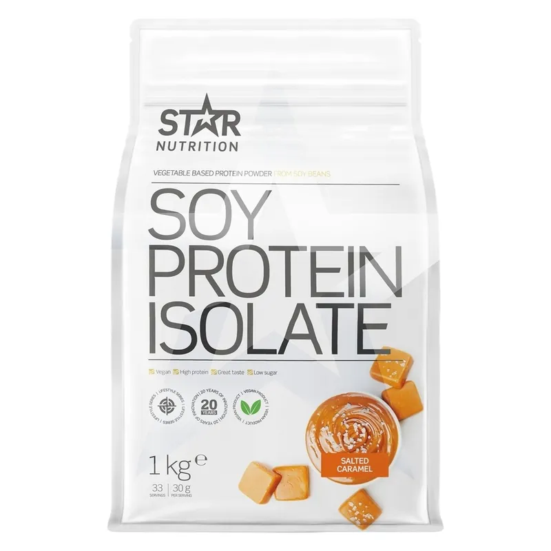 Star Nutrition  Soy Protein Isolate Salted Caramel 1000g Osta Verkossa