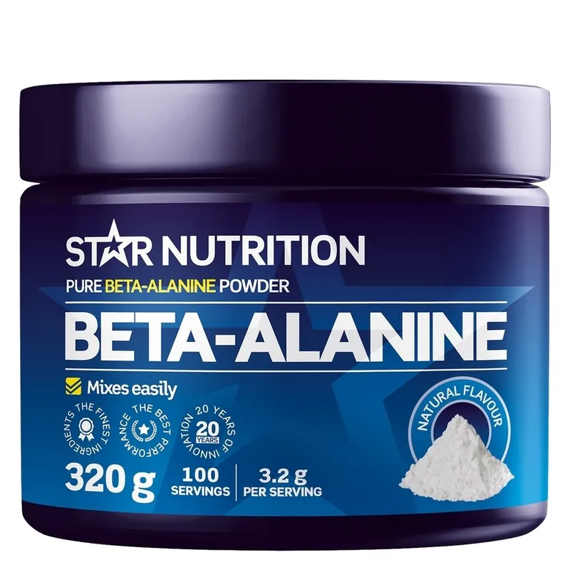 Uusi Kokoelma Star Nutrition  Beta-Alanine 320g