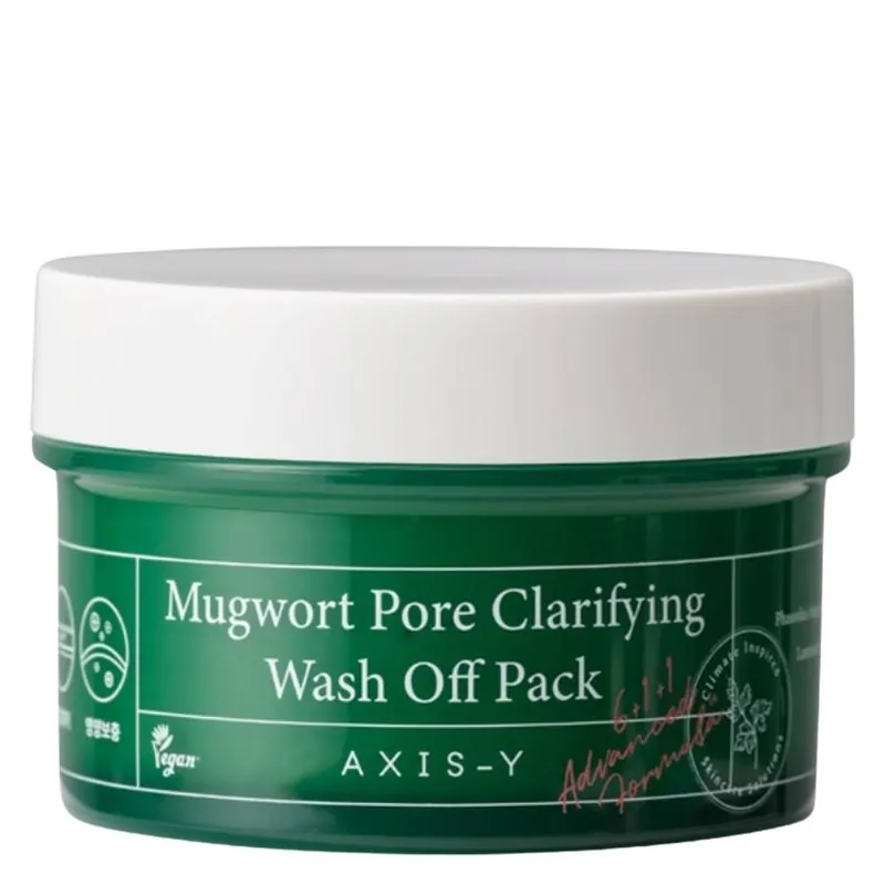 Alennettu AXIS-Y  Mugwort Pore Clarifying Wash Off Pack 100ml