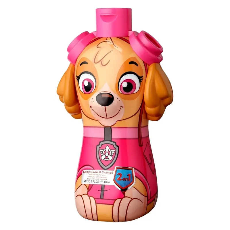 Sertifioitu Air-val international  Paw Patrol Skye Shower Gel & Shampoo 400ml
