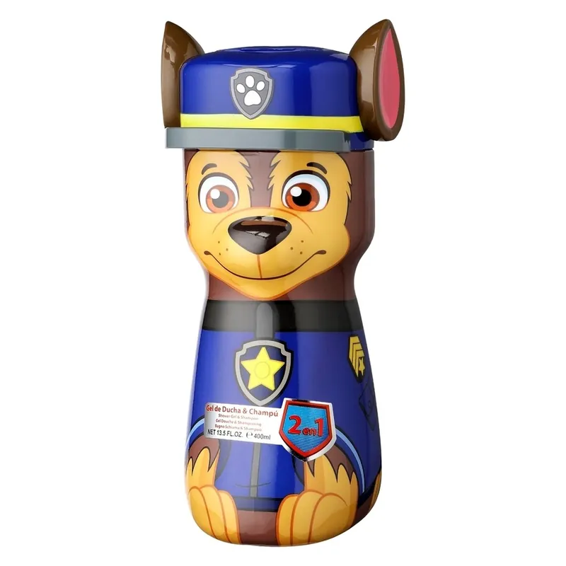 Air-val international  Paw Patrol Chase Shower Gel & Shampoo 400ml Sertifioitu