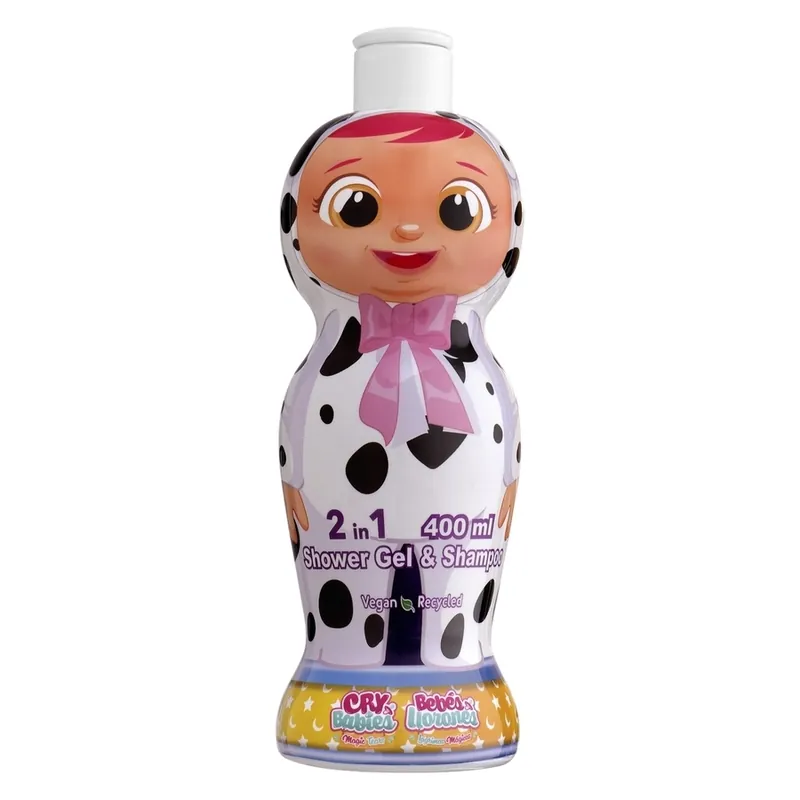 Uusi Malli Air-val international  Cry Babies Vegan Shower Gel & Shampoo 400ml