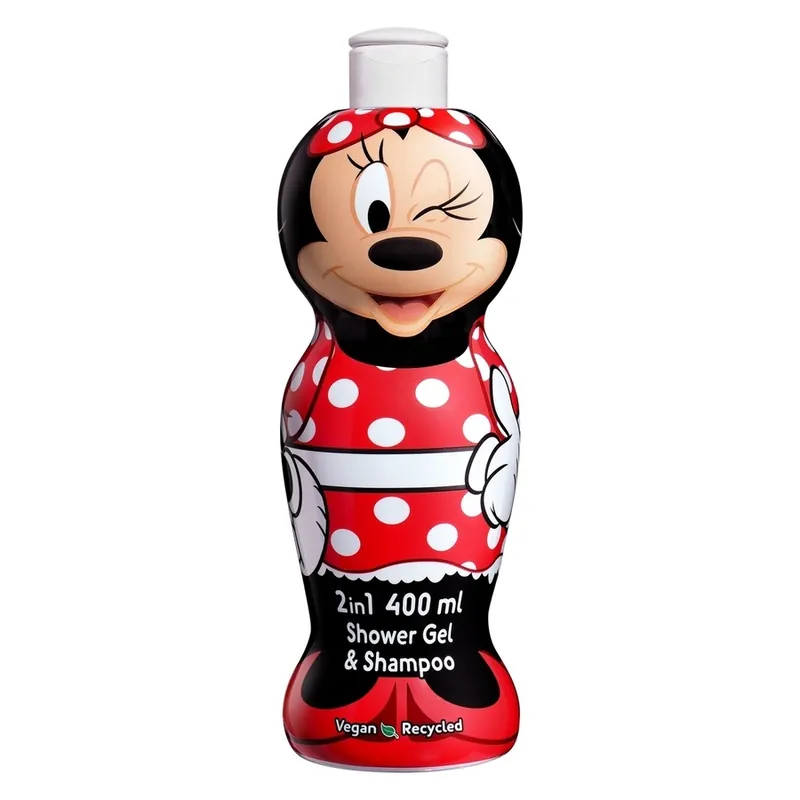 Ajankohtainen Air-val international  Minnie Vegan Shower Gel & Shampoo 400ml