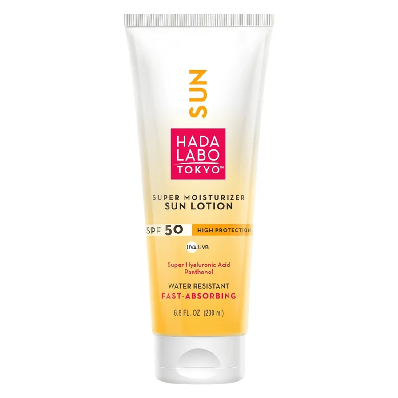 Ajankohtainen Hada Labo  Tokyo Super Moisturizer Sun Lotion SPF50 200ml