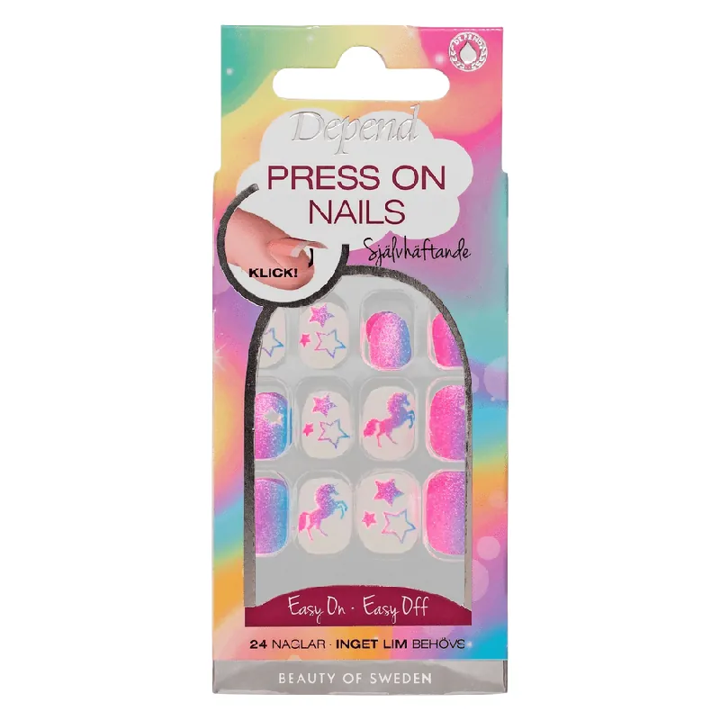 Depend  Press on Nails for Children Horse Kampanjahinta