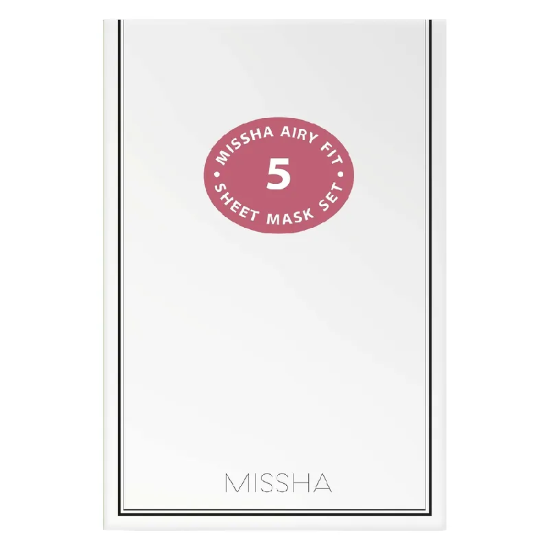 Edullinen Missha  Airy Fit Mask Set 5pcs