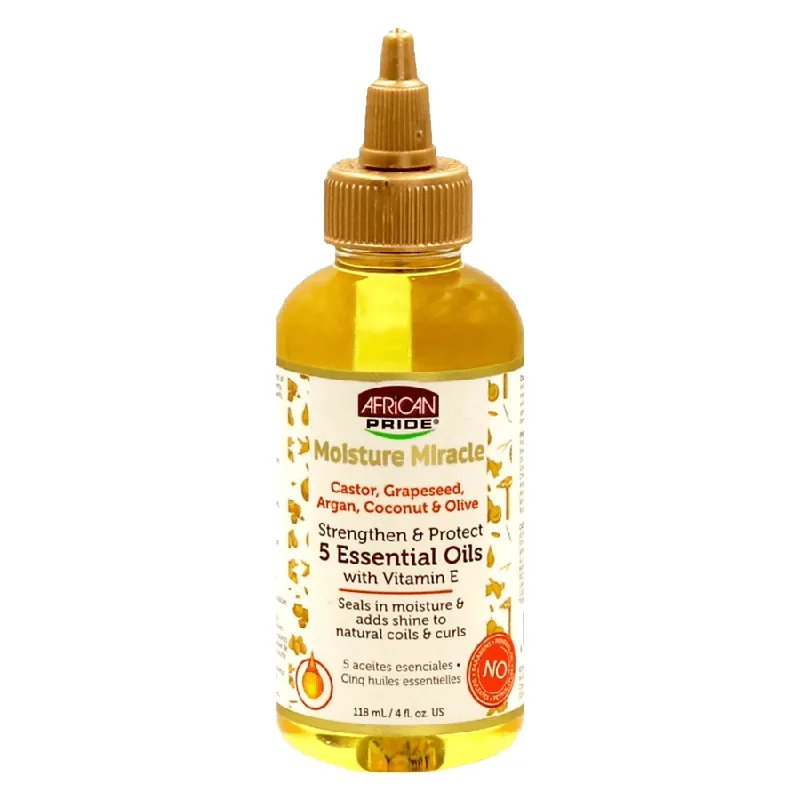 Vain Rajoitetun Ajan African Pride  Moisture Miracle 5 Essential Oils 118ml