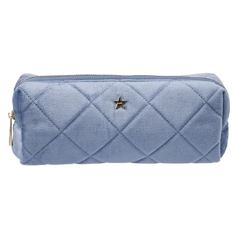 DARK  Velvet Quilted Tool Pouch Country Blue Bestseller