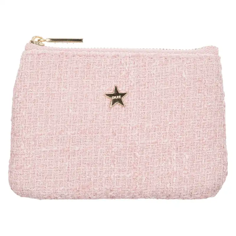 DARK  Tweed Mini Pouch Cotton Candy Heti Saatavilla