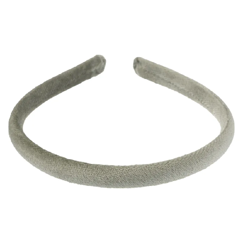 Alennettu Hinta DARK  Velvet Hair Band Thin Milieu Green