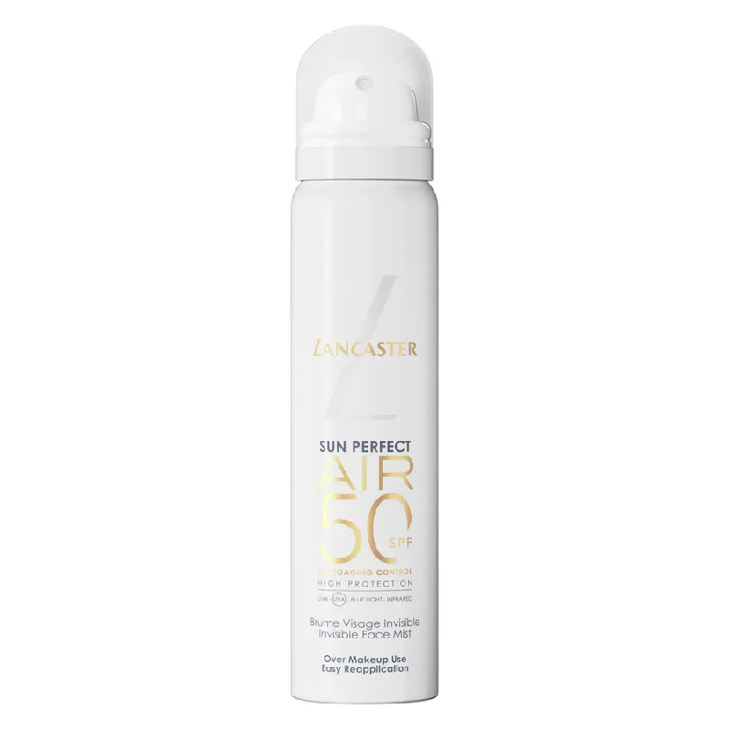 Asiakkaiden Suosikki Lancaster  Sun Perfect AIR Invisible Face Mist SPF50 75ml