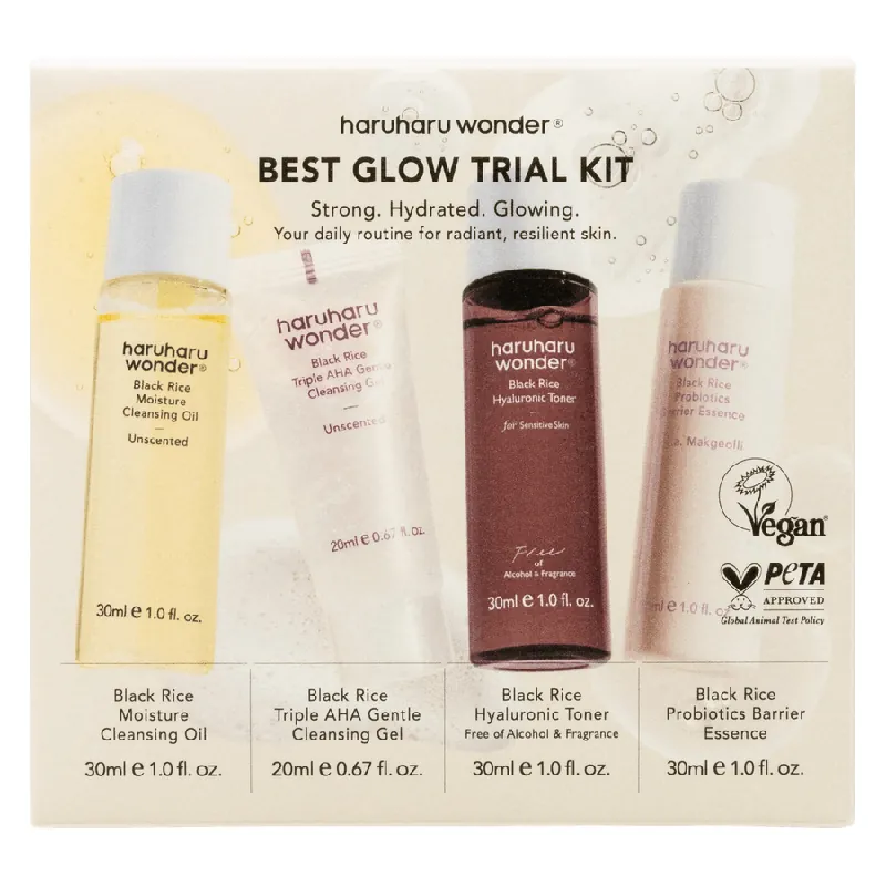haruharu wonder  Best Glow Trial Kit Viikonlopputarjous