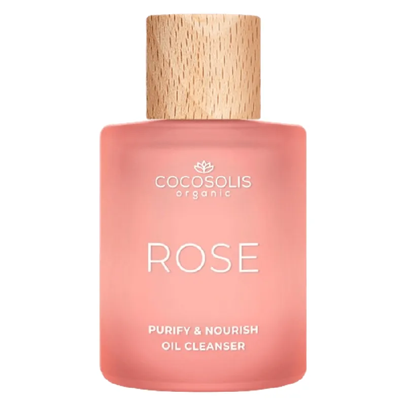 Turvallinen Maksu Cocosolis  Rose Purify & Nourish Oil Cleanser 50ml
