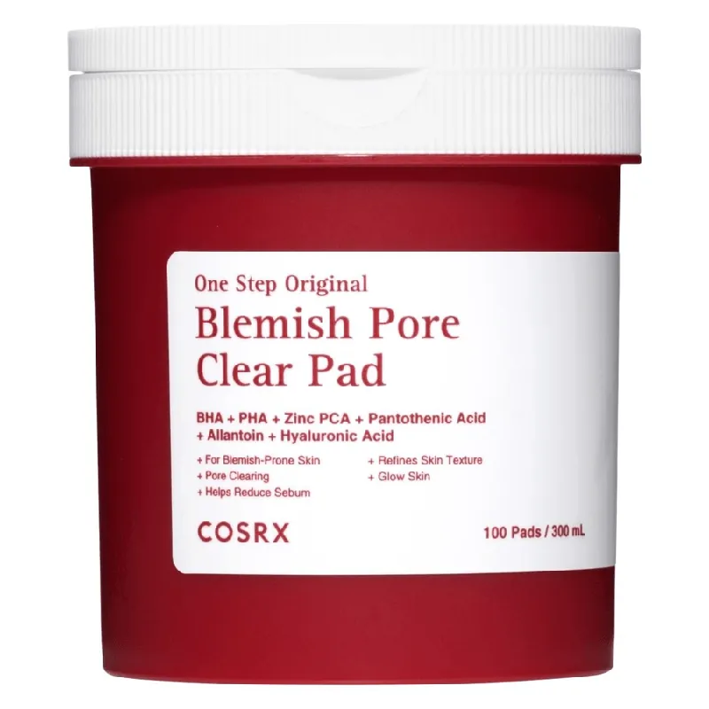 COSRX  One Step Original Blemish Pore Clear Pad 100pcs Lähetetään Heti