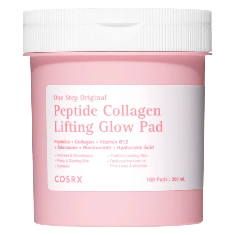 COSRX  One Step Original Peptide Collagen Lifting Glow Pad 100pcs Älä Missaa