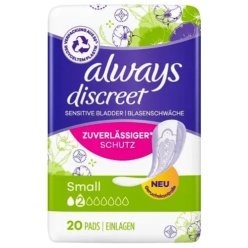 Always Discreet Pads Small Korkea Laatu
