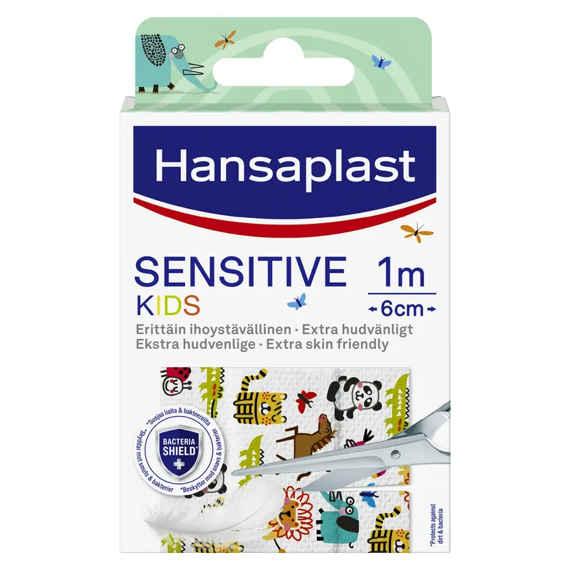 Hansaplast Kids Sensitive 1 m x 6 cm Tarjoushinta