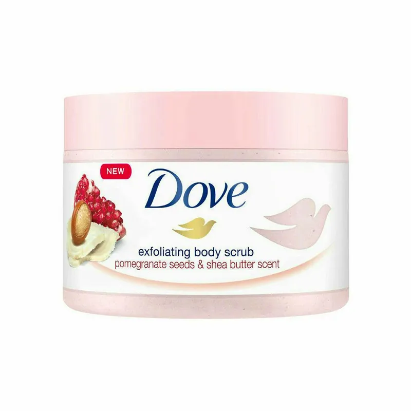 Dove Body Scrub Pomegranate & Shea Butter Alennettu Hinta