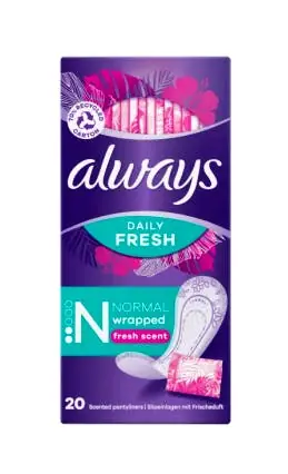 Always Dailies Fresh Terveyssiteet Normal Ilmainen Palautus