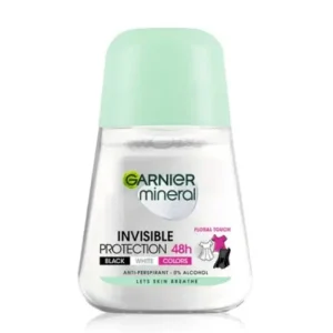 Garnier Mineral Invisible Black White Colours 48hr Roll-on Alennettu