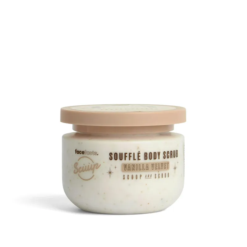 Eniten Myyty Face Facts Scuup Vanilla Velvet Soufflé Body Scrub