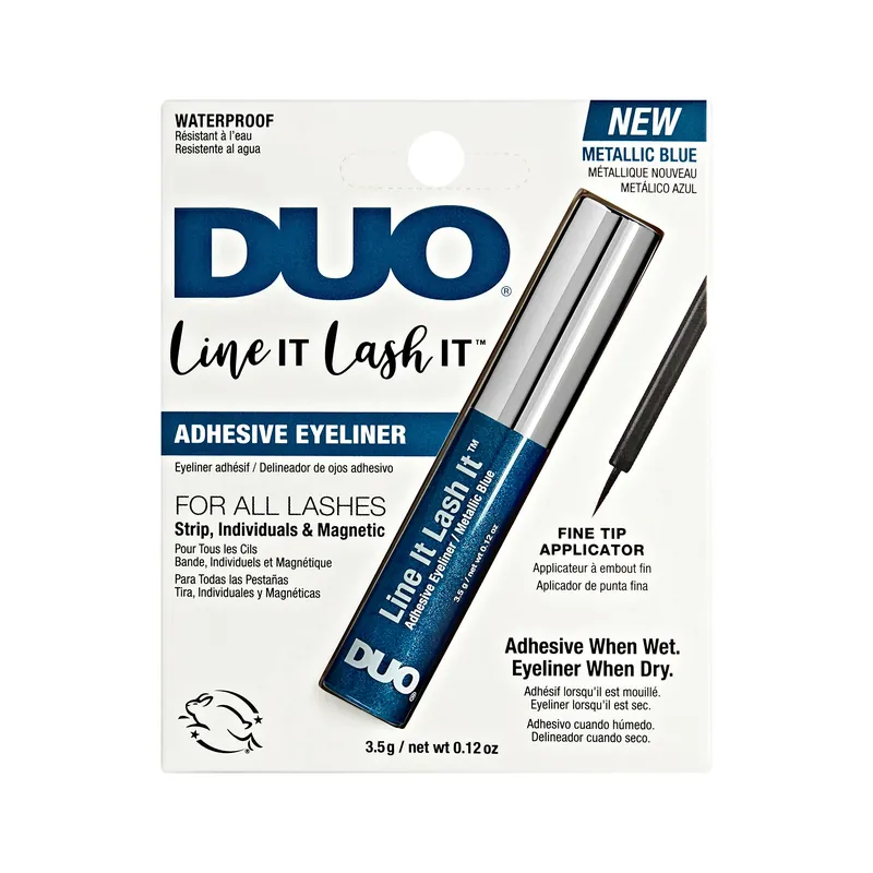 Alennettu DUO Line It Lash It Metallic Blue