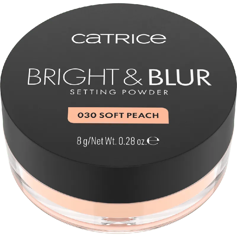 Asiakkaiden Suosikki Catrice Bright & Blur Setting Powder 030 Soft Peach