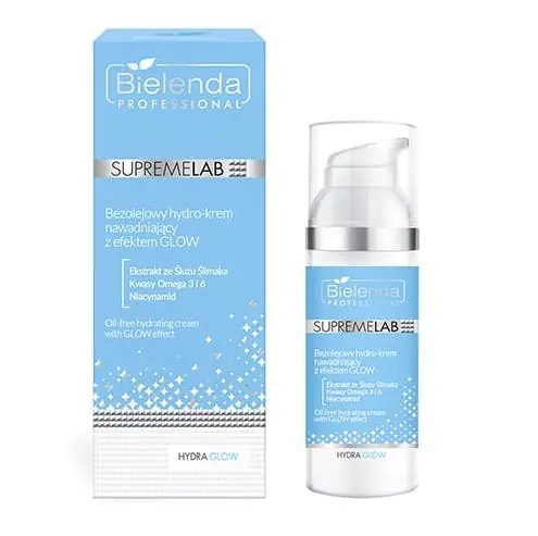 Bielenda Supremelab IS Supremelab Hydra Glow Oil-free Hydrating Hydro Cream With Glow Effect Alennettu