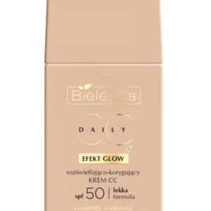 Eniten Myyty Bielenda Daily CC Moisturizing & Correcting Cream SPF50 Glow Effect