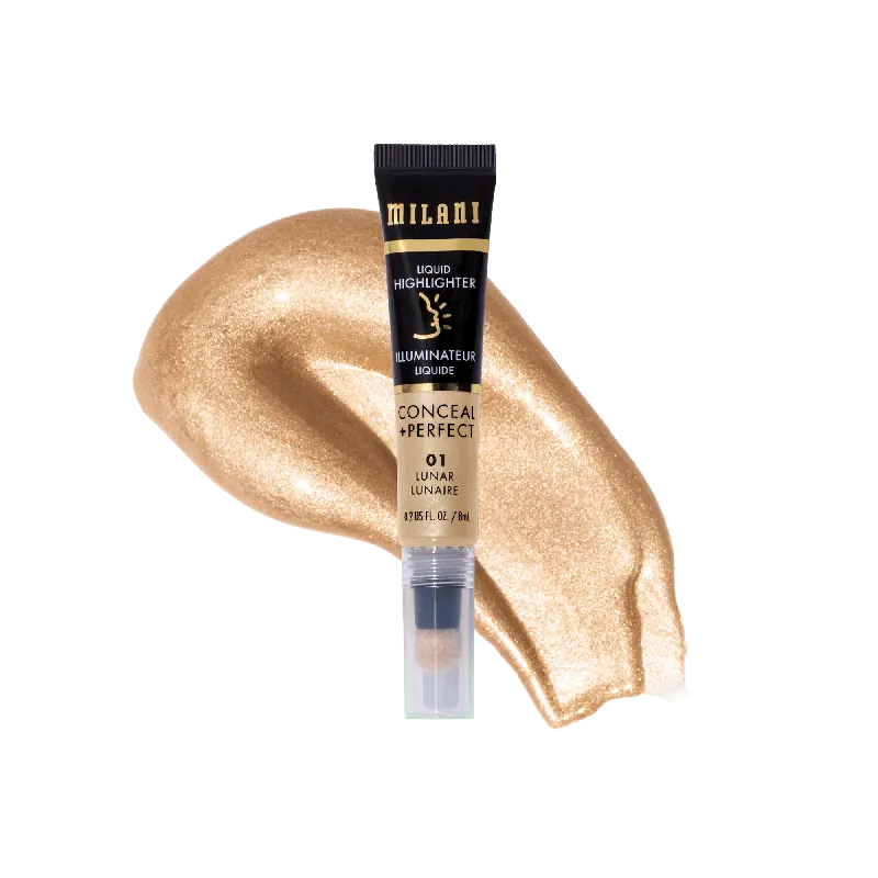 Ilmainen Palautus Milani Conceal + Perfect Facelift Liquid Highlighter 01 Lunar