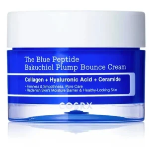 Uutuus Cosrx The Blue Peptide Bakuchiol Plump Bounce Cream