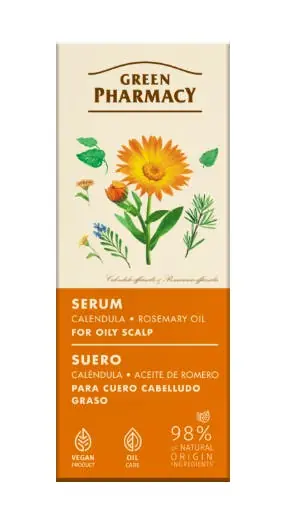 Eniten Myyty Green Pharmacy Calendula And Rosemary Oil Serum For Oily Scalp